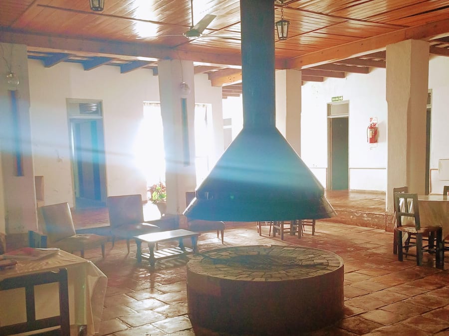 Sala de estar en el lobby