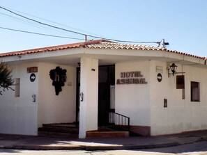 Fachada da propriedade