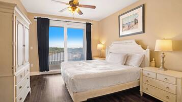 Signature Condo, 3 Bedrooms, Balcony, Lake View | Individually decorated, individually furnished, desk, laptop workspace