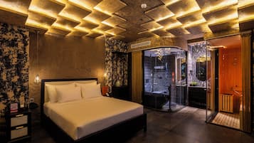 Exclusive-dobbeltværelse | Italienske lagner fra Frette, premium-sengetøj, senge med topmadrasser