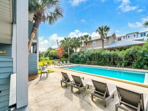 Condo, várias camas (Inlet Sands 105) | Piscina | Piscina externa