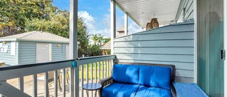 Appartement, 1 queensize bed (Inlet Sands 105) | Terras
