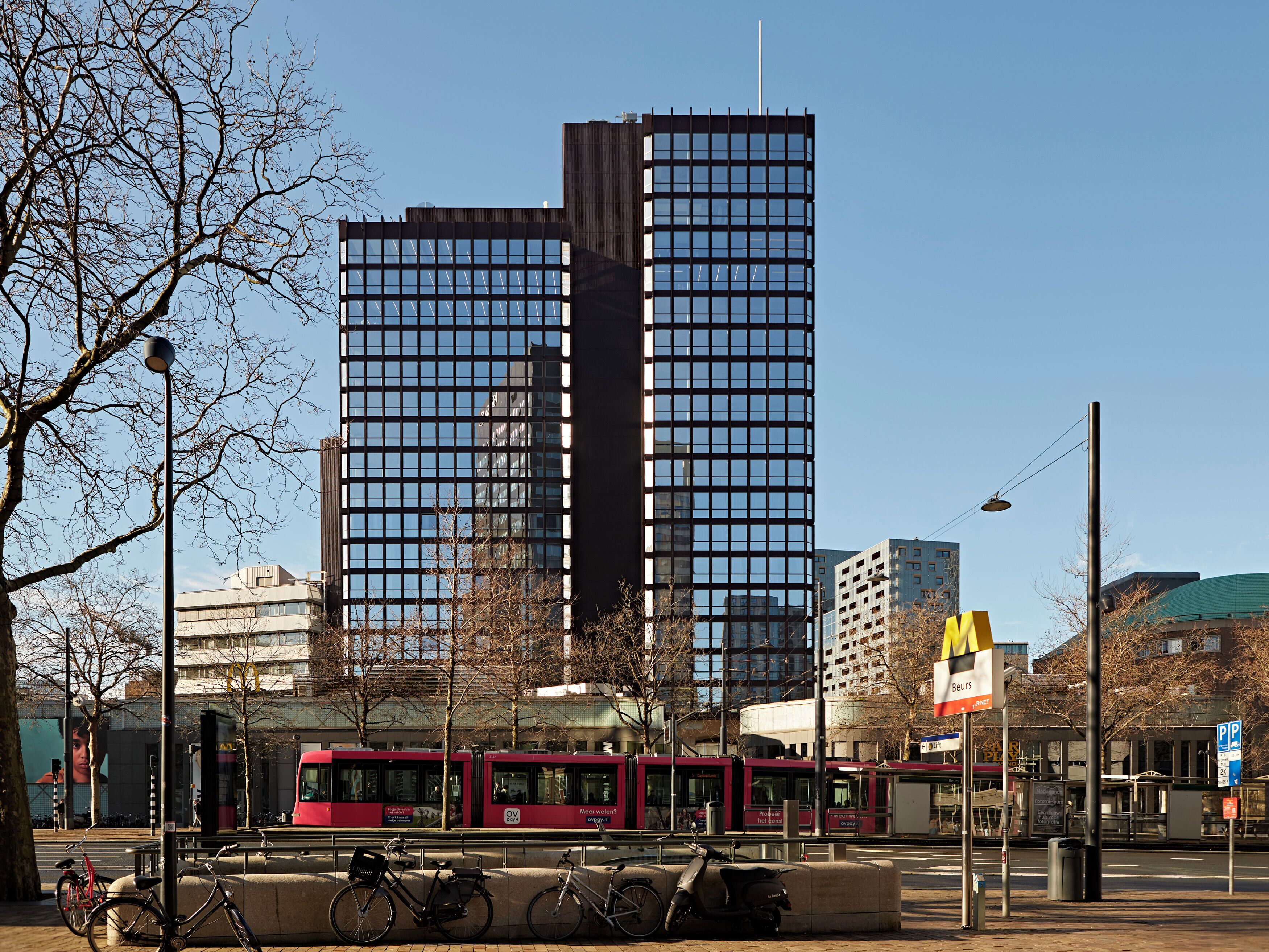 Majoituspaikan julkisivu