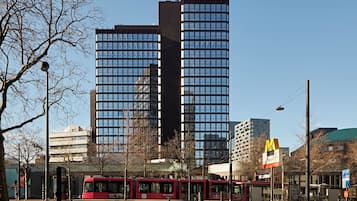 Overnatningsstedets facade