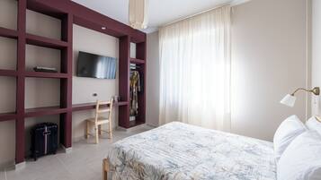 Deluxe-Apartment, 1 King-Bett und Schlafsofa, KĂŒche | VerdunkelungsvorhĂ€nge, schallisolierte Zimmer, BĂŒgeleisen/BĂŒgelbrett