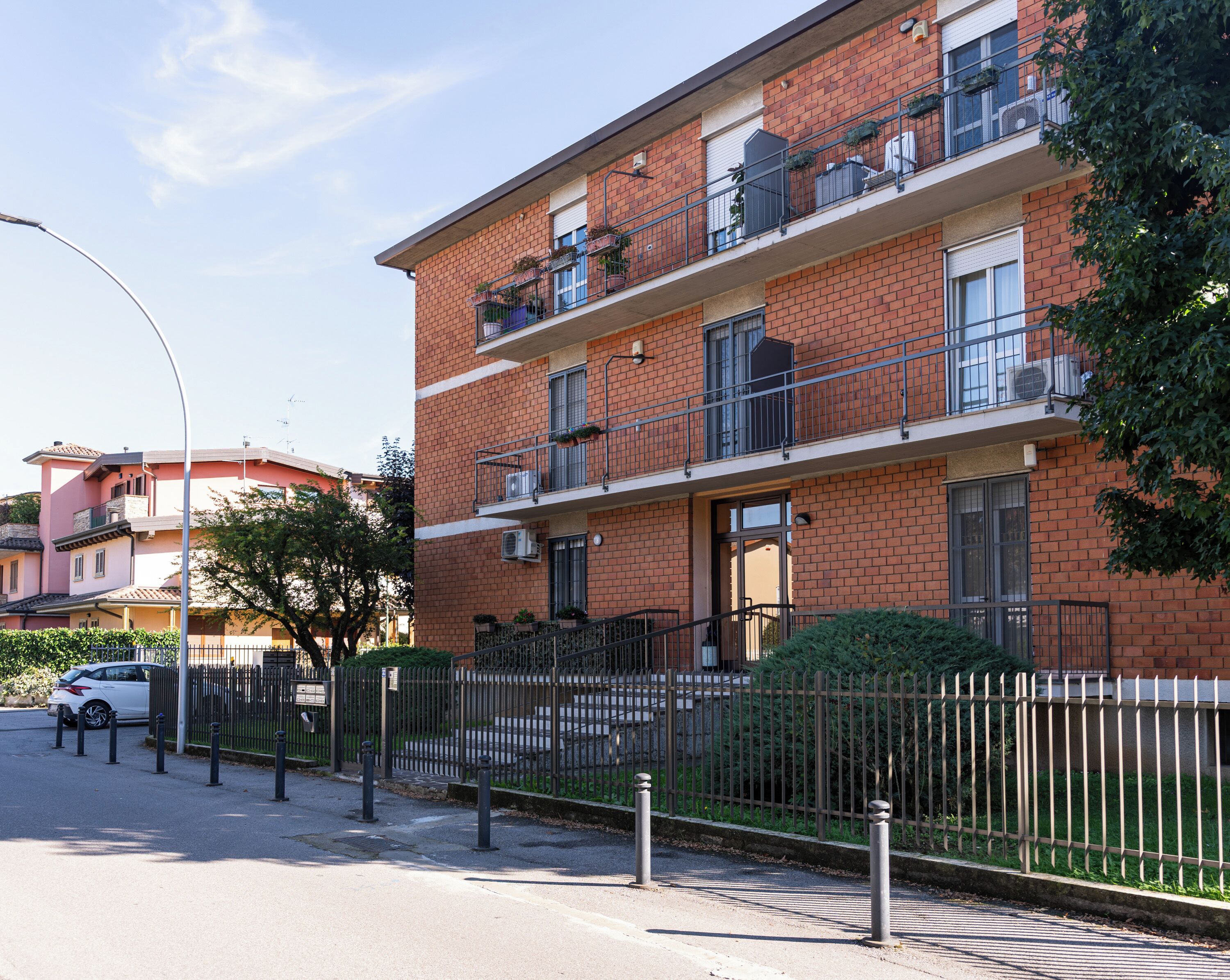 Fassade der Unterkunft