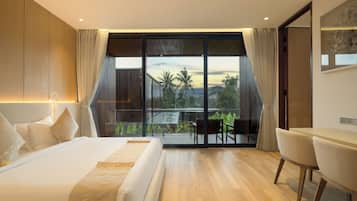 Exclusive Villa, Garden View | Egyptian cotton sheets, premium bedding, memory foam beds, in-room safe