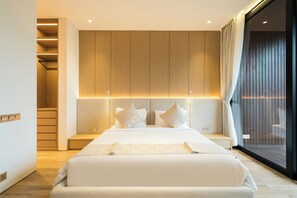 Exclusive Villa, Garden View | Egyptian cotton sheets, premium bedding, memory foam beds, in-room safe