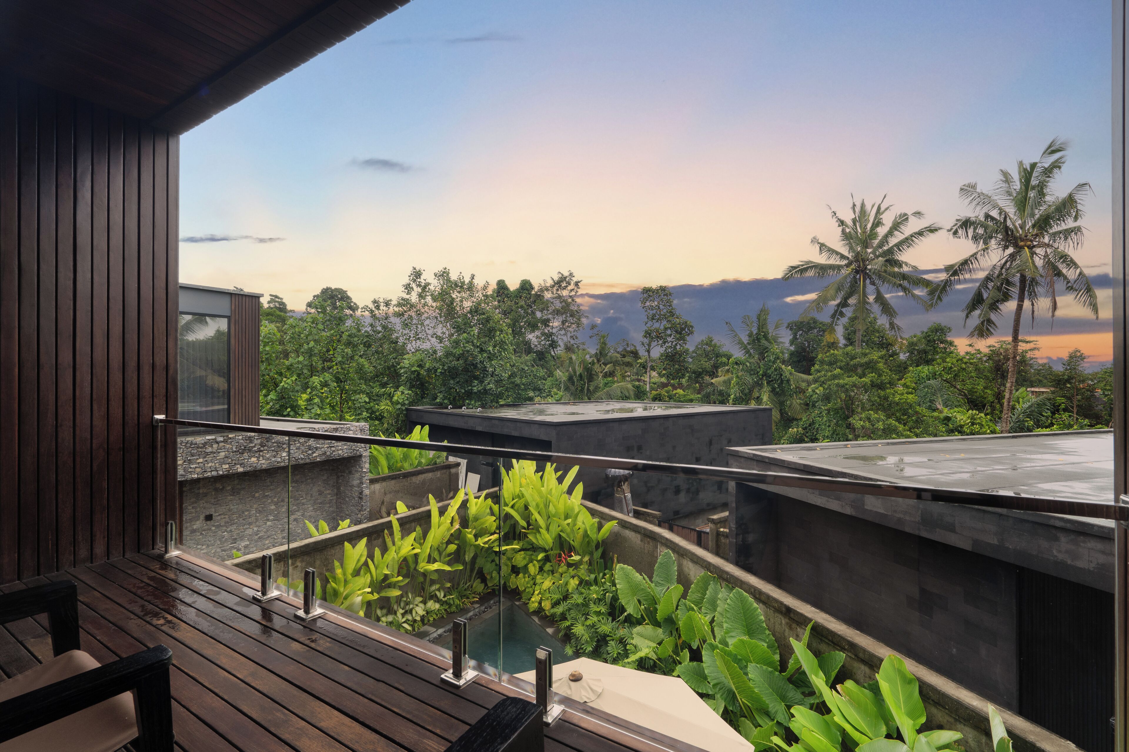 Family Villa, Garden View | Balcony view