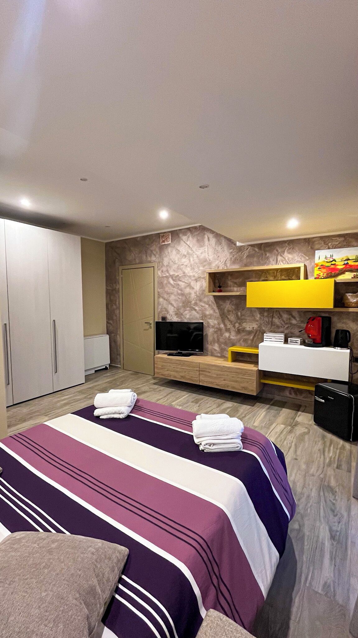 Apartment, 1 Schlafzimmer, Balkon, Stadtblick | Wohnbereich