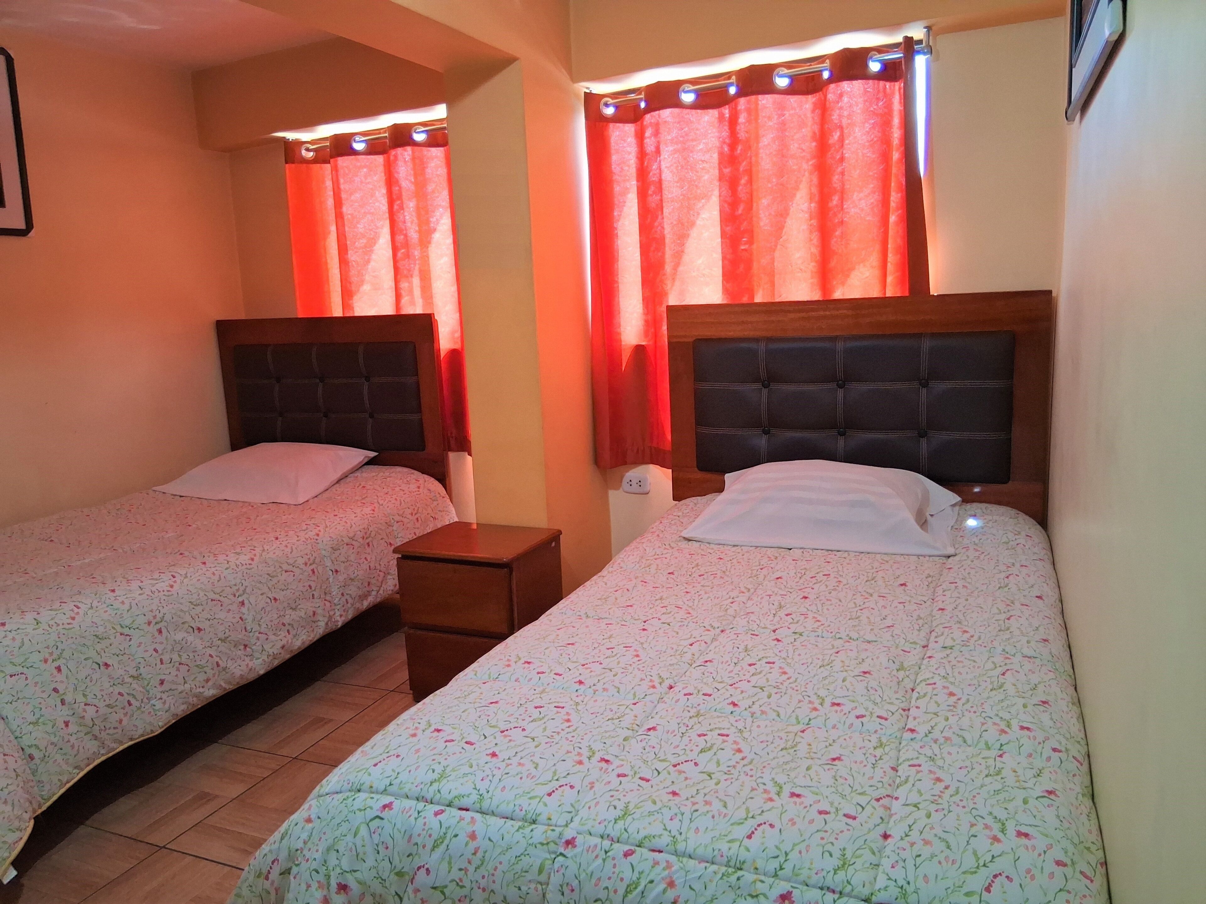Twin Room, City View | Free WiFi