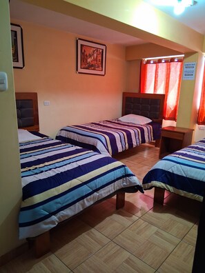 Triple Room, City View | Free WiFi, bed sheets - hostal kuntur cusco (Cusco)