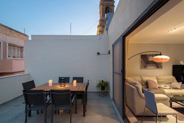 펜트하우스, 침실 3개, 주방, 시내 전망 | 테라스/파티오