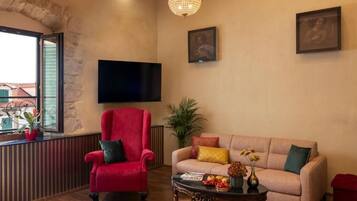 Studio, Meerblick | Wohnbereich