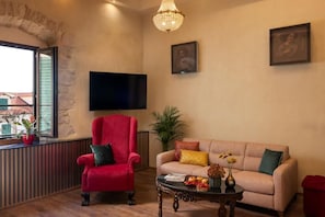 Studio, Meerblick | Wohnbereich