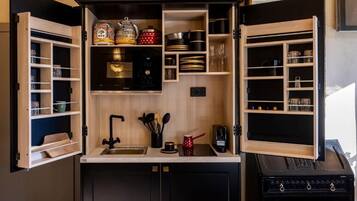 Studio, 1 Queen-Bett, Meerblick | Innenbereich