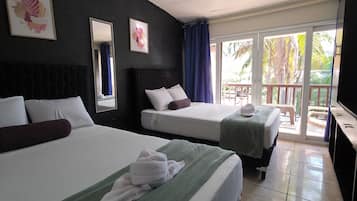 Free WiFi, bed sheets