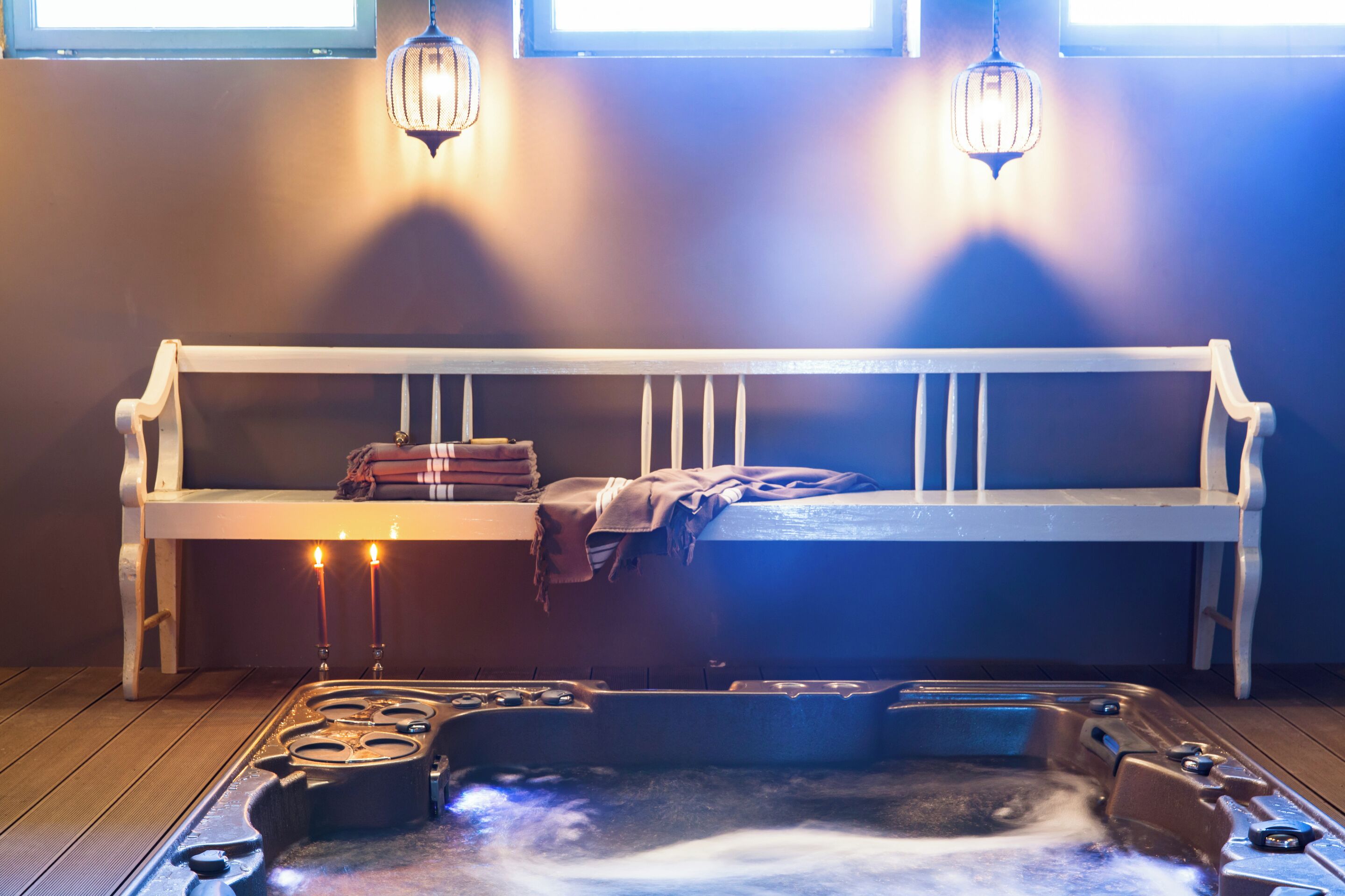 Signature Villa | Private spa tub