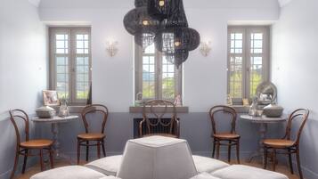 Signature Villa | Living area | 40-inch LCD TV with satellite channels