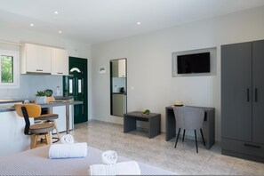 Studio | 2 chambres, bureau