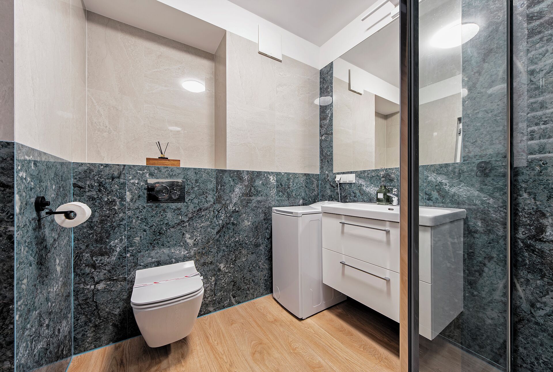 Departamento, balcón | Baño