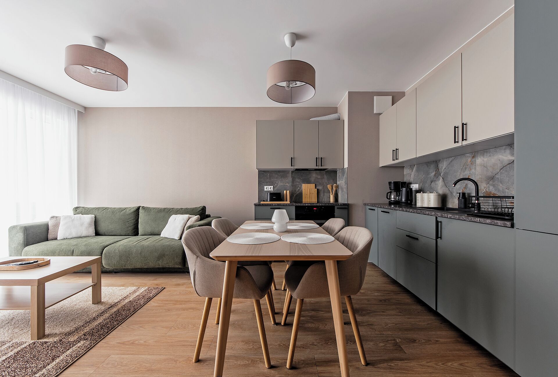 アパートメント バルコニー | 専用簡易キッチン | コーヒー / ティーメーカー、電気ポット