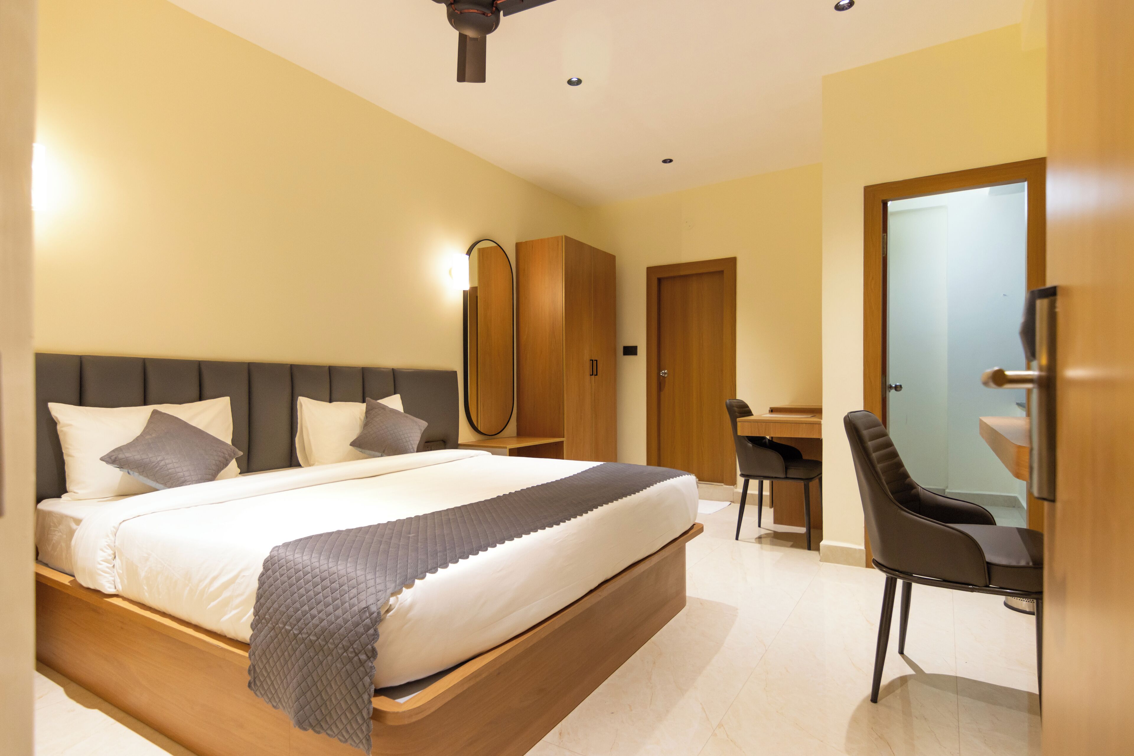 Executive-Doppelzimmer | Bettwäsche aus ägyptischer Baumwolle, hochwertige Bettwaren