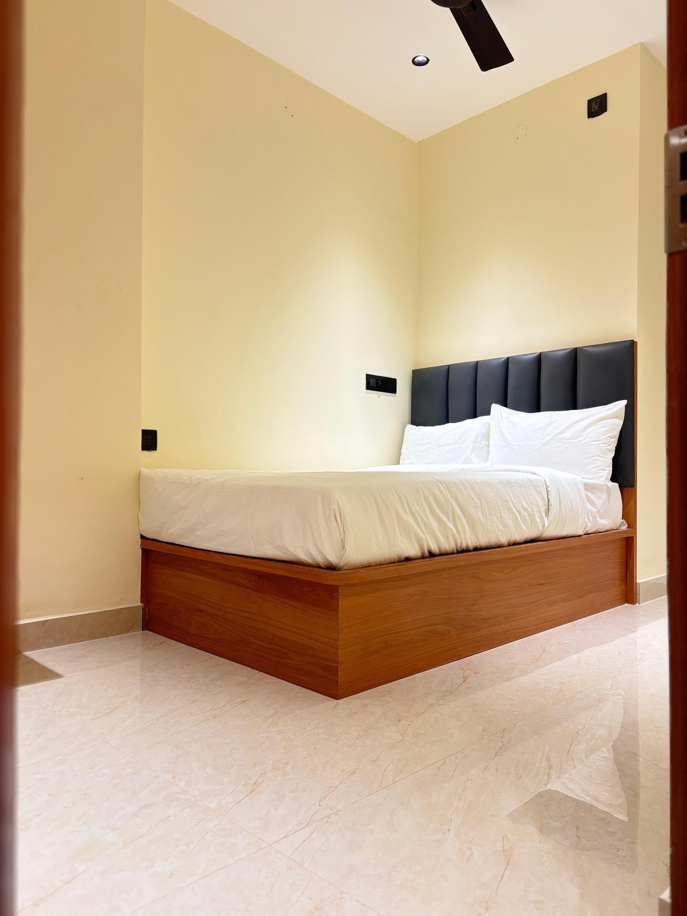 Egyptian cotton sheets, premium bedding, memory-foam beds, minibar