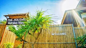 Fassade der Unterkunft