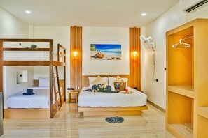 Bungalow Luxe, balcon, vue jardin