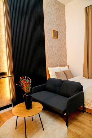 Basic-Apartment | Bügeleisen/Bügelbrett, kostenloses WLAN