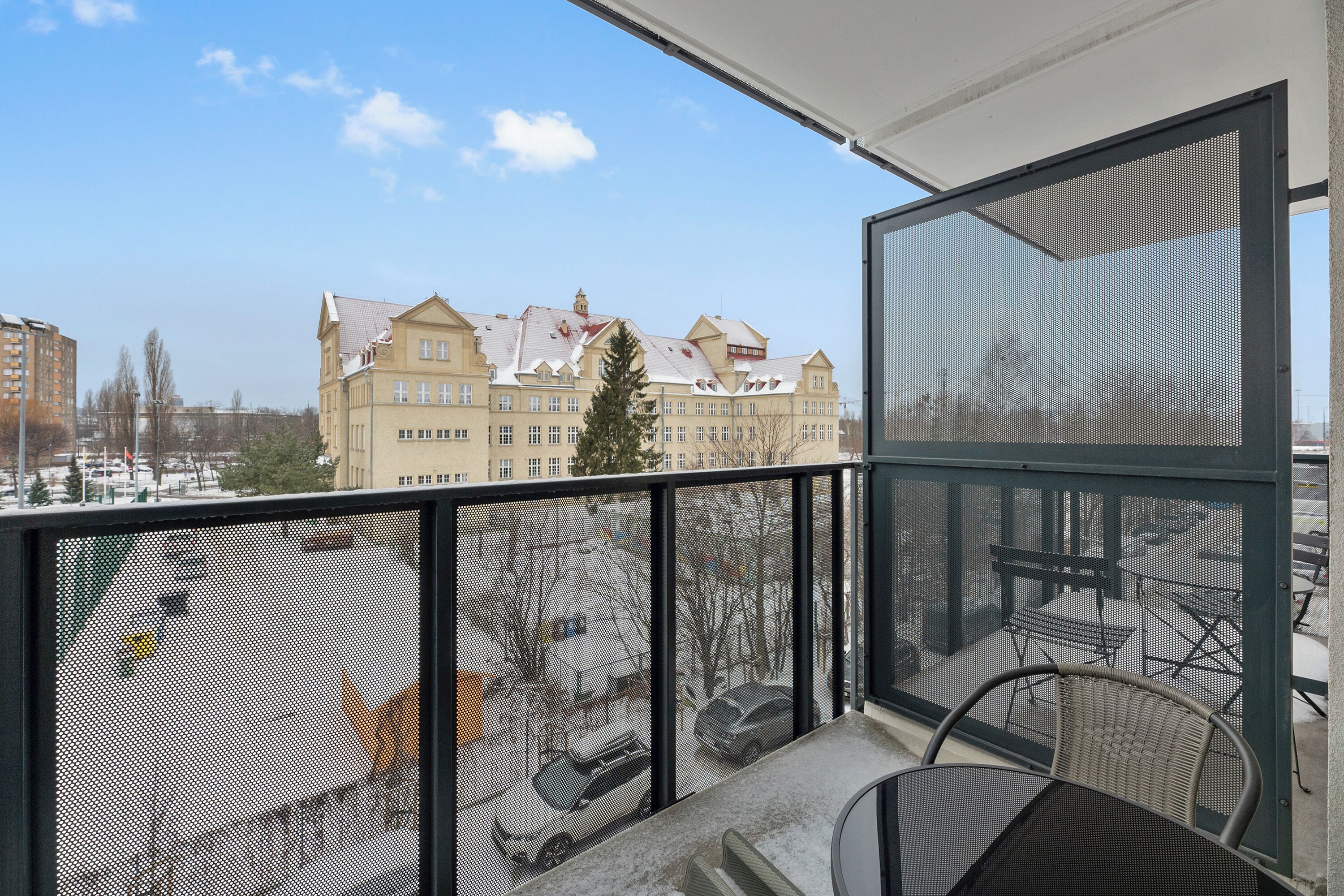 City-Apartment | Balkon