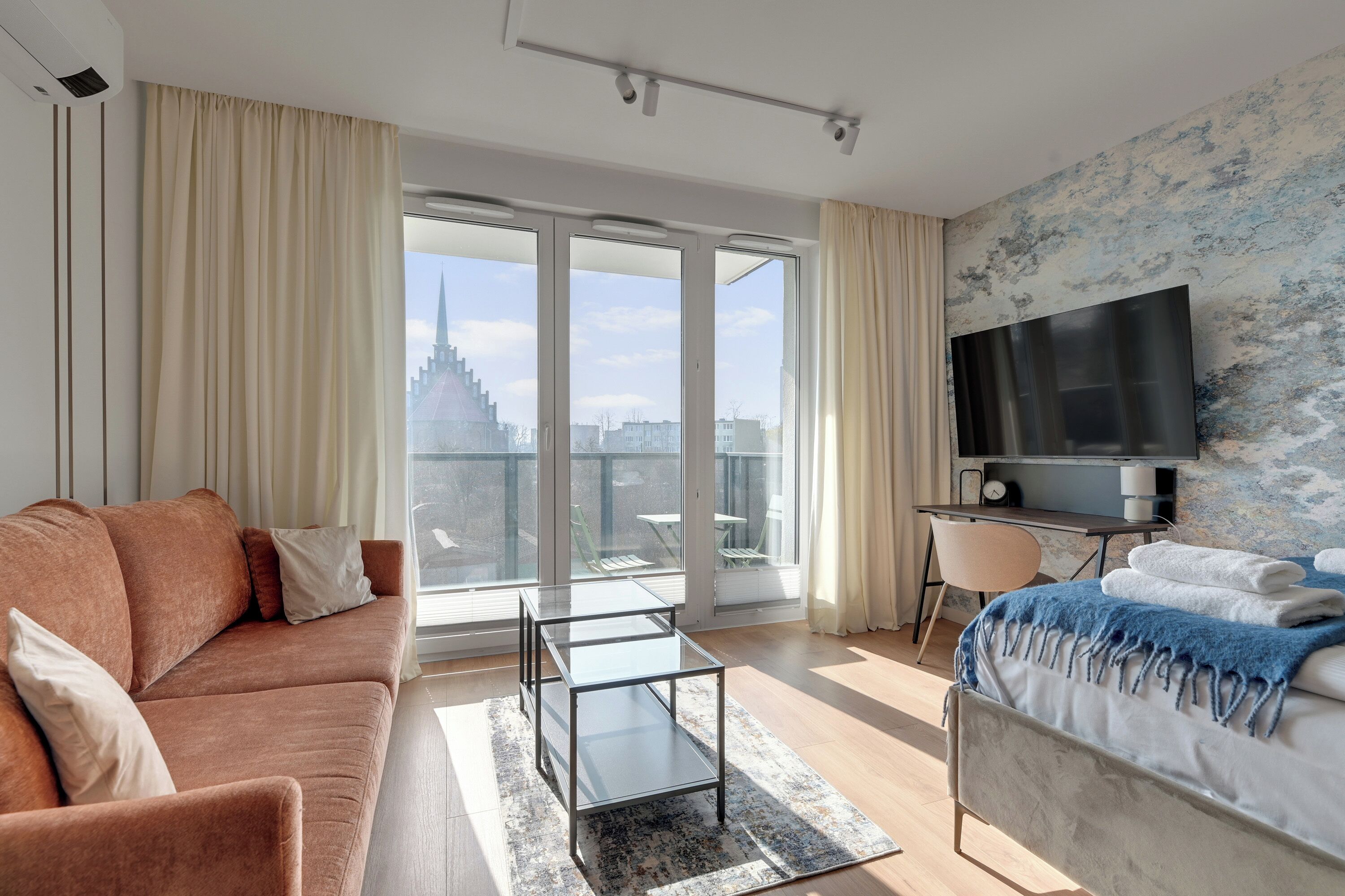 Studio Suite | Individually decorated, individually furnished, iron/ironing board