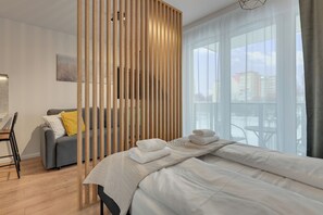 City-Apartment | Individuell dekoriert, individuell eingerichtet, Bügeleisen/Bügelbrett