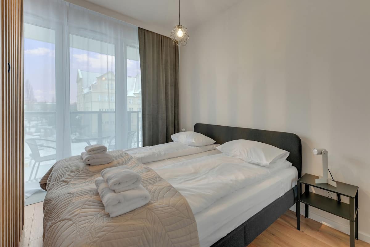 Individually decorated, individually furnished, iron/ironing board