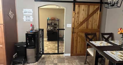 Beautiful, warm, cozy place to enjoy the sunsets and all the comforts you need.