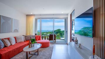 Condo, Multiple Beds, Balcony, Garden View (Selva Coral 0701) | Living area