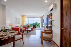 Condo, nhiều giường, ban công, quang cảnh vườn (Selva Coral 0701) | Khu phòng khách