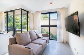 Maison, plusieurs lits, balcon, vue jardin (Torres del Mar 1202) | Coin séjour