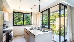House, Multiple Beds, Balcony, Garden View (Torres del Mar 1202) | Private kitchen - Torres del Mar 1202 (Jacó)