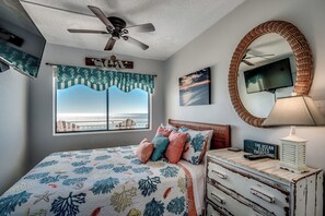 3 bedrooms, iron/ironing board, free WiFi, bed sheets - 🌊Oceanfront | Private Balcony | Relaxing Beach Escape | San-A-Bel Towers 307⛱️ (North Myrtle Beach)