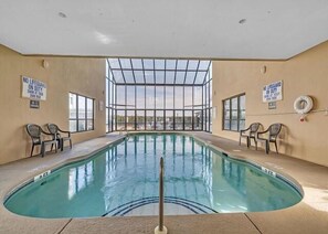 A heated pool - 🌊Oceanfront | Private Balcony | Relaxing Beach Escape | San-A-Bel Towers 307⛱️ (North Myrtle Beach)
