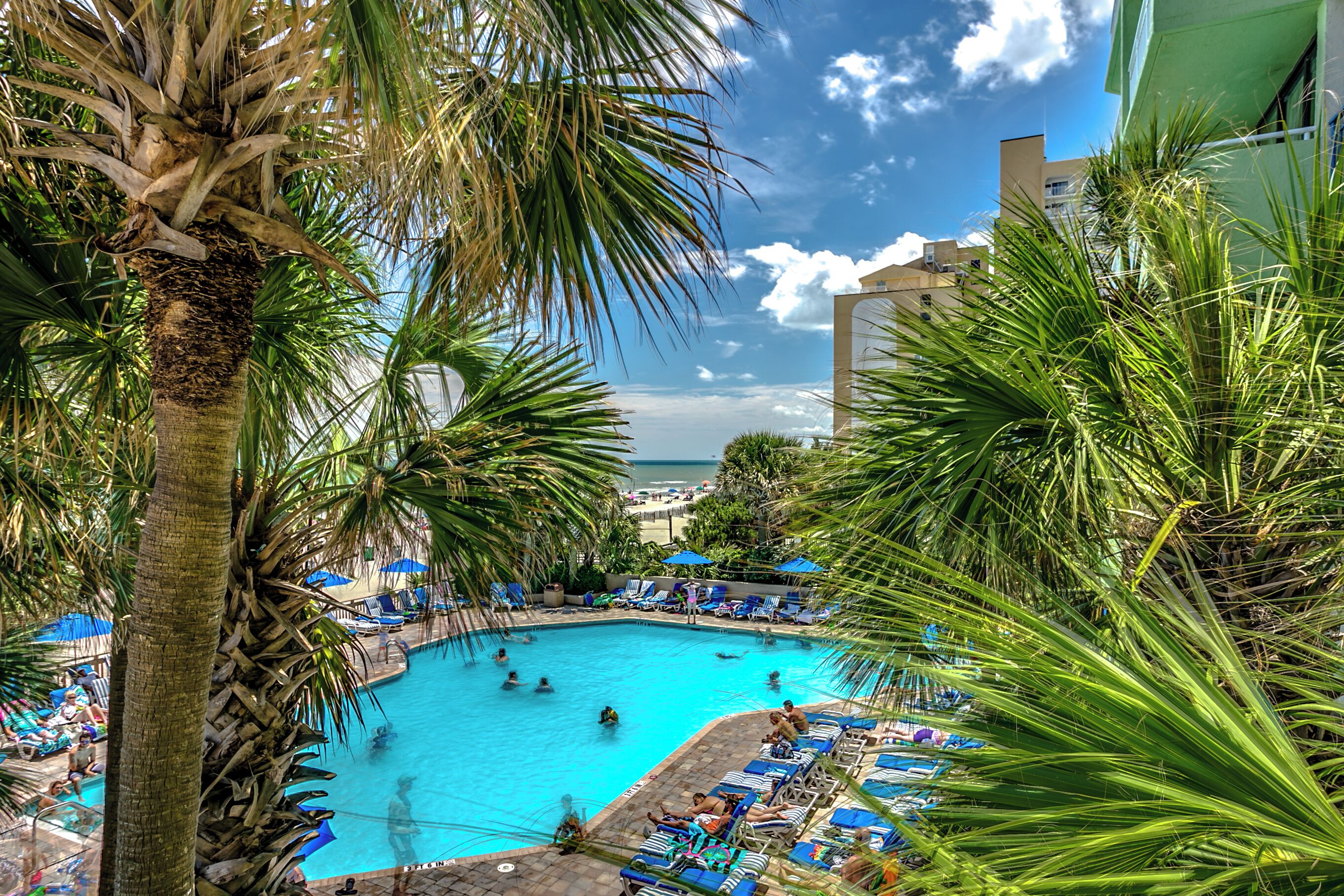 Indoor pool, a heated pool
