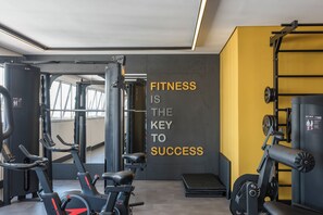 Fitness facility - Charming Studio in Cambuí (Campinas)