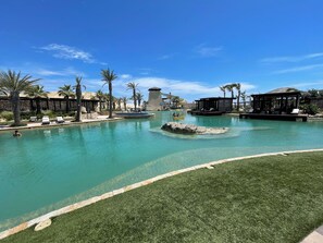 Outdoor pool, a heated pool - Oceanfront Penthouse in Cabo San Lucas December 13-20, 2025 (Cabo San Lucas)