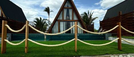 Overnatningsstedets facade