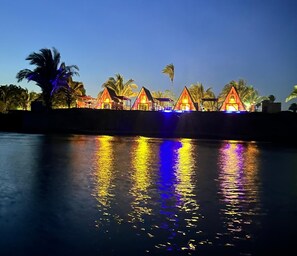 Family Chalet, Private Pool, River View | Front of property - LIMMAT CHALÉS (Presidente Juscelino)