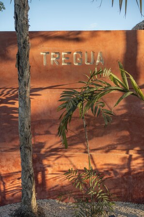 Façade de l’hébergement