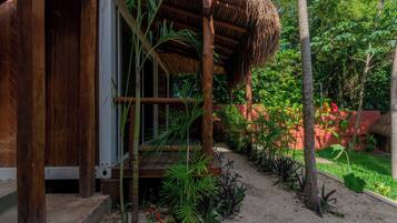 Deluxe-Zimmer, Blick auf die Lagune | Wohnbereich