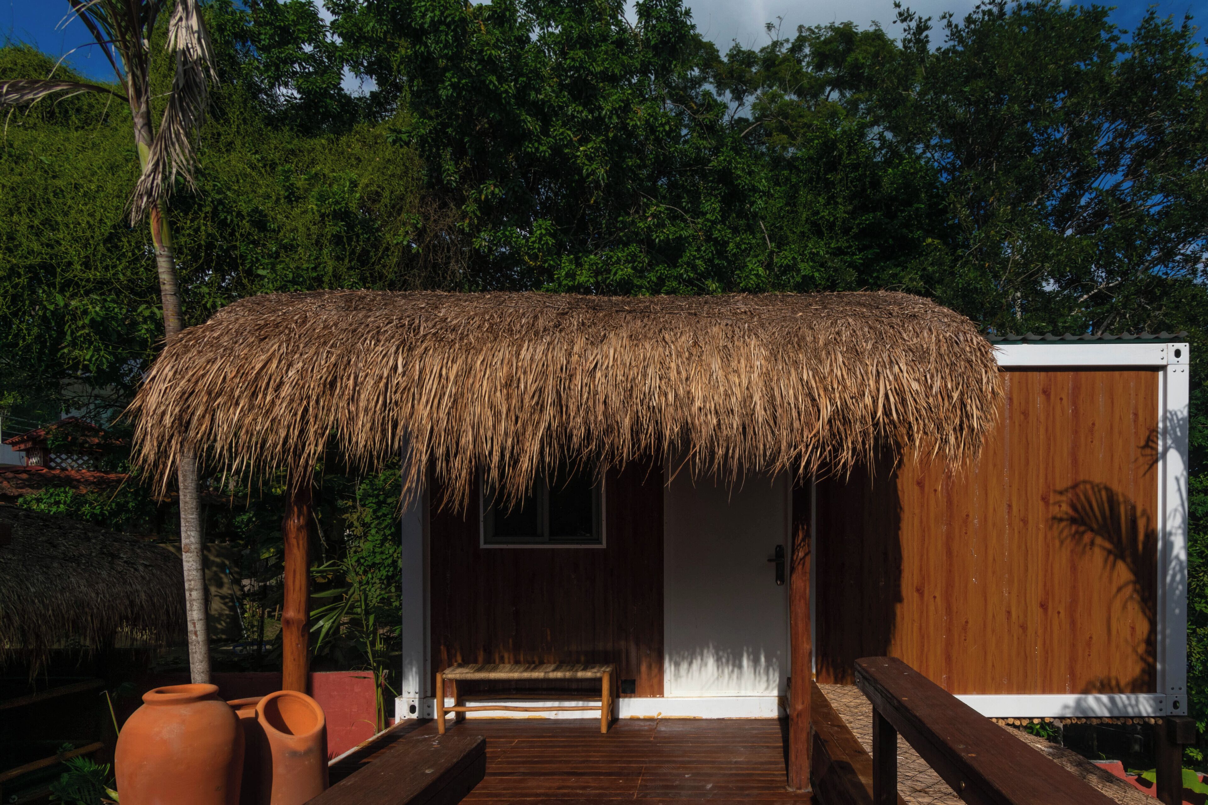 Deluxe kamer, uitzicht op lagune | Woonruimte